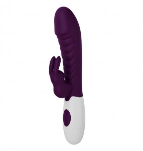Pretty Love - Naughty Bunny Powerful Vibrating Massager Wand (Battery - Purple)